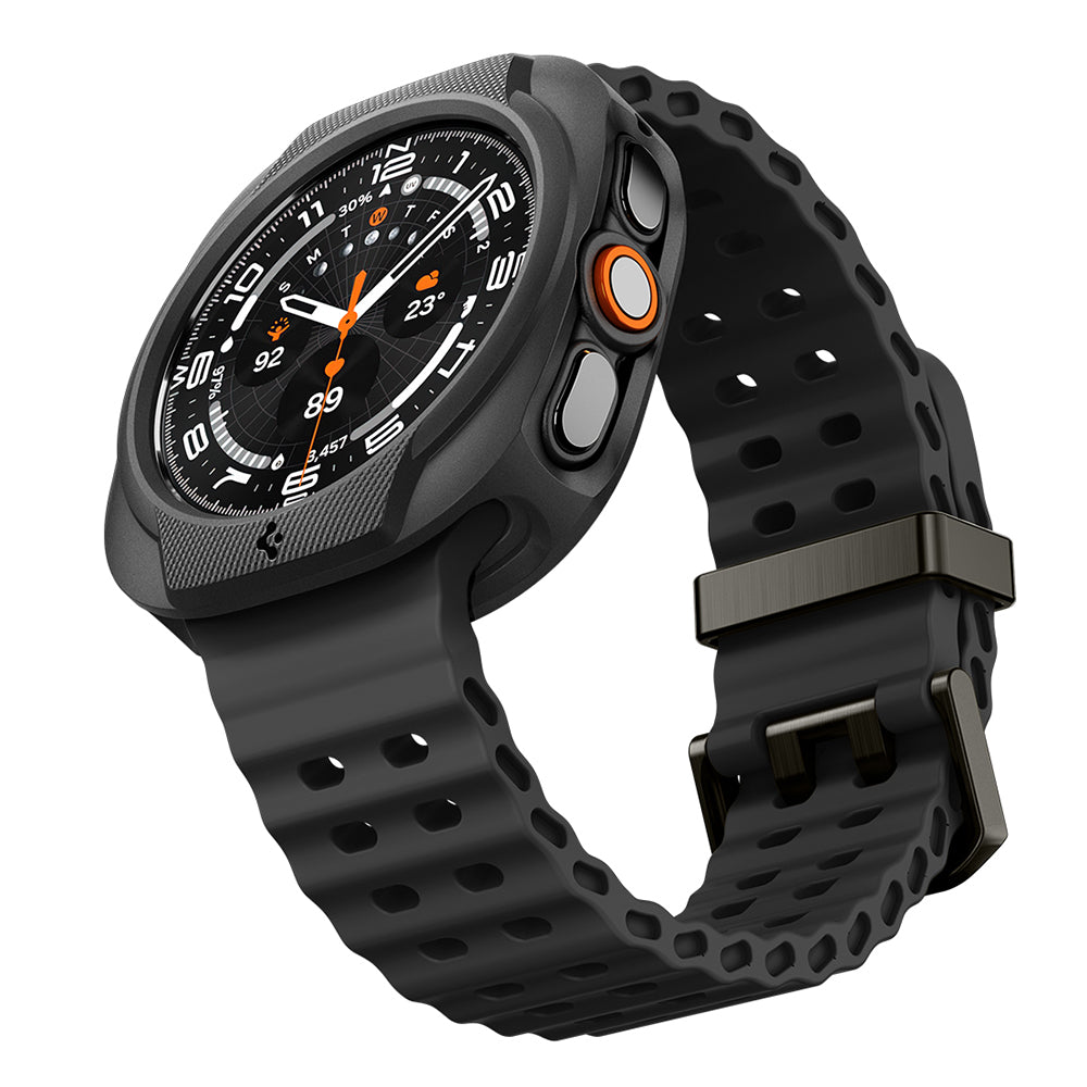 Spigen Liquid Air Case for Samsung Galaxy Watch Ultra2, Matte Black ACS11610