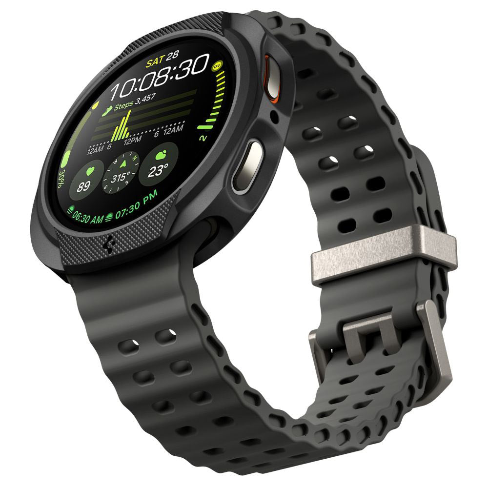 Spigen Liquid Air Case for Samsung Galaxy Watch8 44mm, Matte Black ACS09839