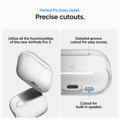 Spigen Liquid Crystal Case for Apple AirPods Pro 3, Transparent ACS10019