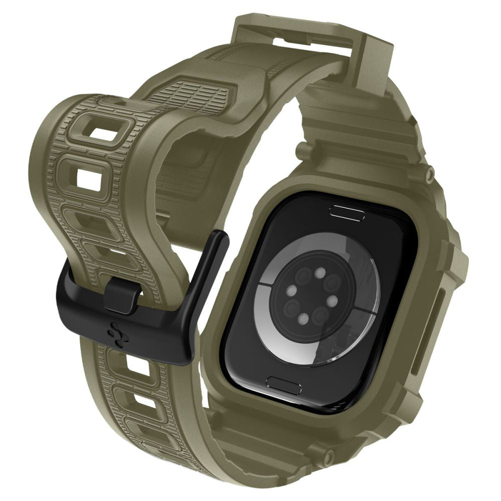 Spigen Rugged Armor Pro V2 Case for Apple Watch Series 10 46mm, Khaki