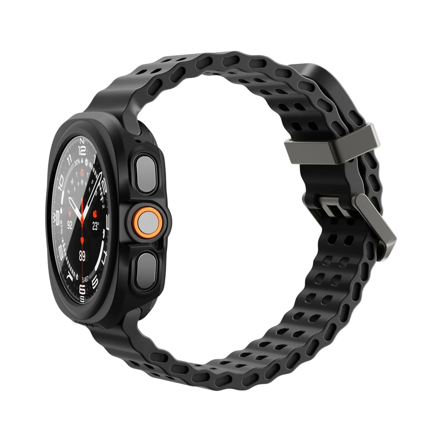 Spigen Thin Fit 360 Case for Samsung Galaxy Watch Ultra2, Black ACS11609