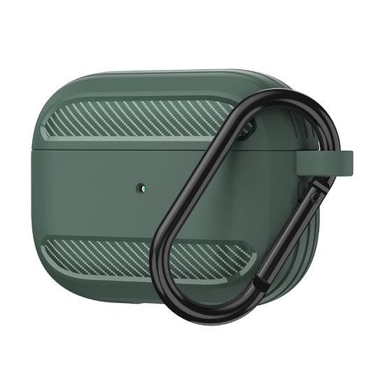 Techsuit Carbon Case for Apple AirPods 3, Green