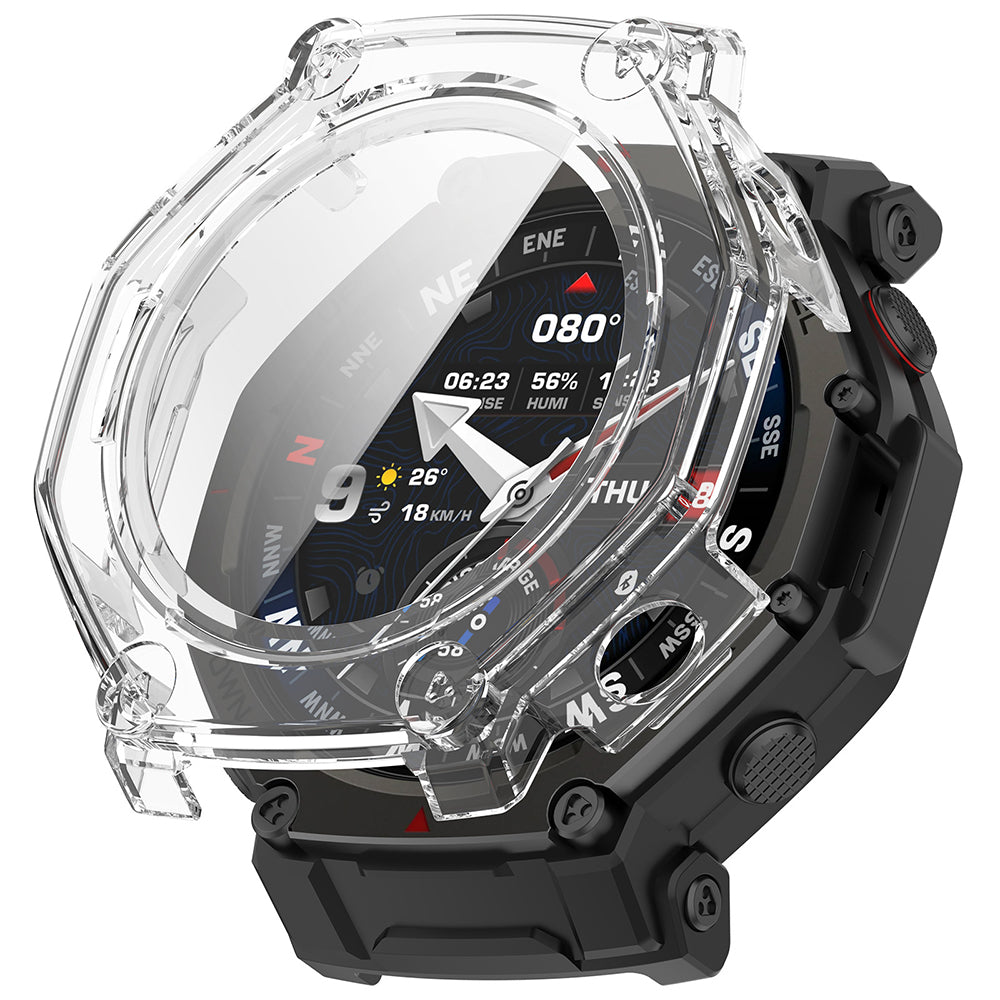 Techsuit Defense360 Pro Case for Amazfit T-Rex 3 Pro, Transparent