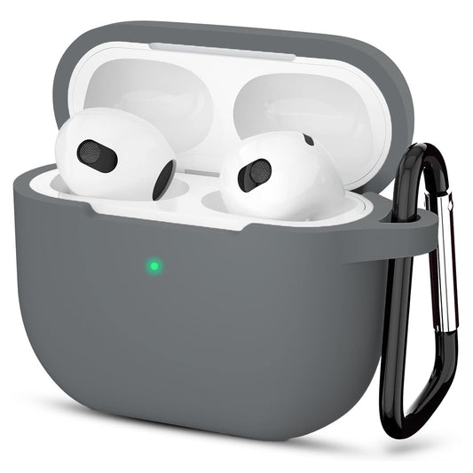 Techsuit Silicone Case for Apple AirPods 3, Gray
