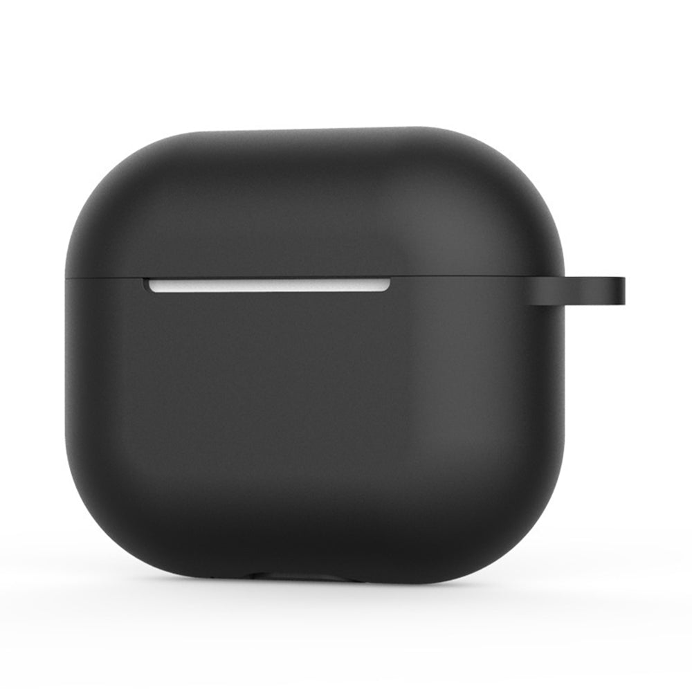 Techsuit Silicone Case for Apple AirPods 4, Black