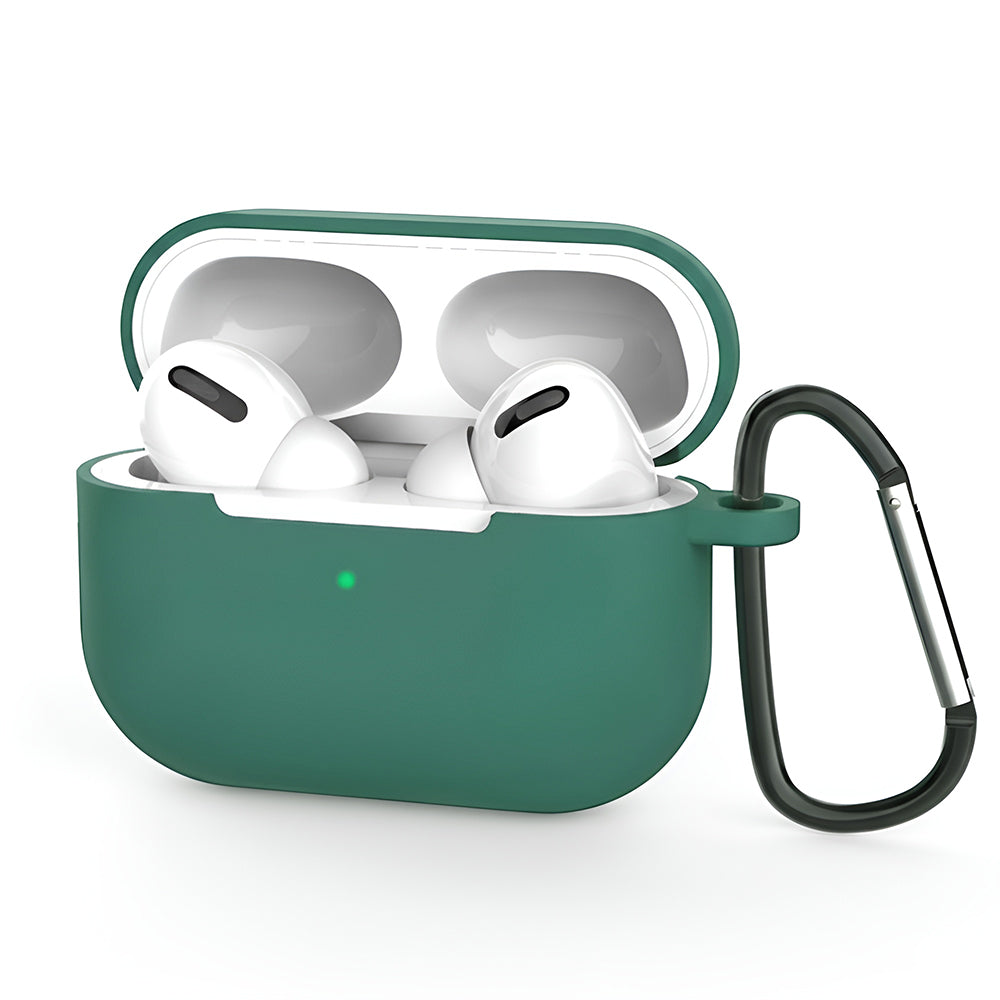 Techsuit Silicone Case for Apple AirPods Pro 3, Green