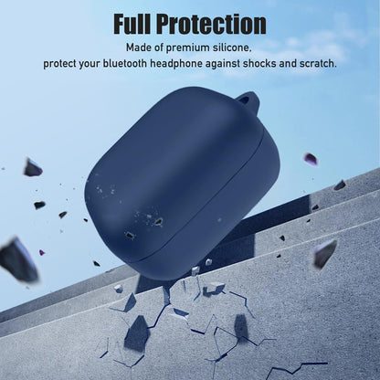 Techsuit Silicone Case for Samsung Galaxy Buds4 / Buds4 Pro, Black