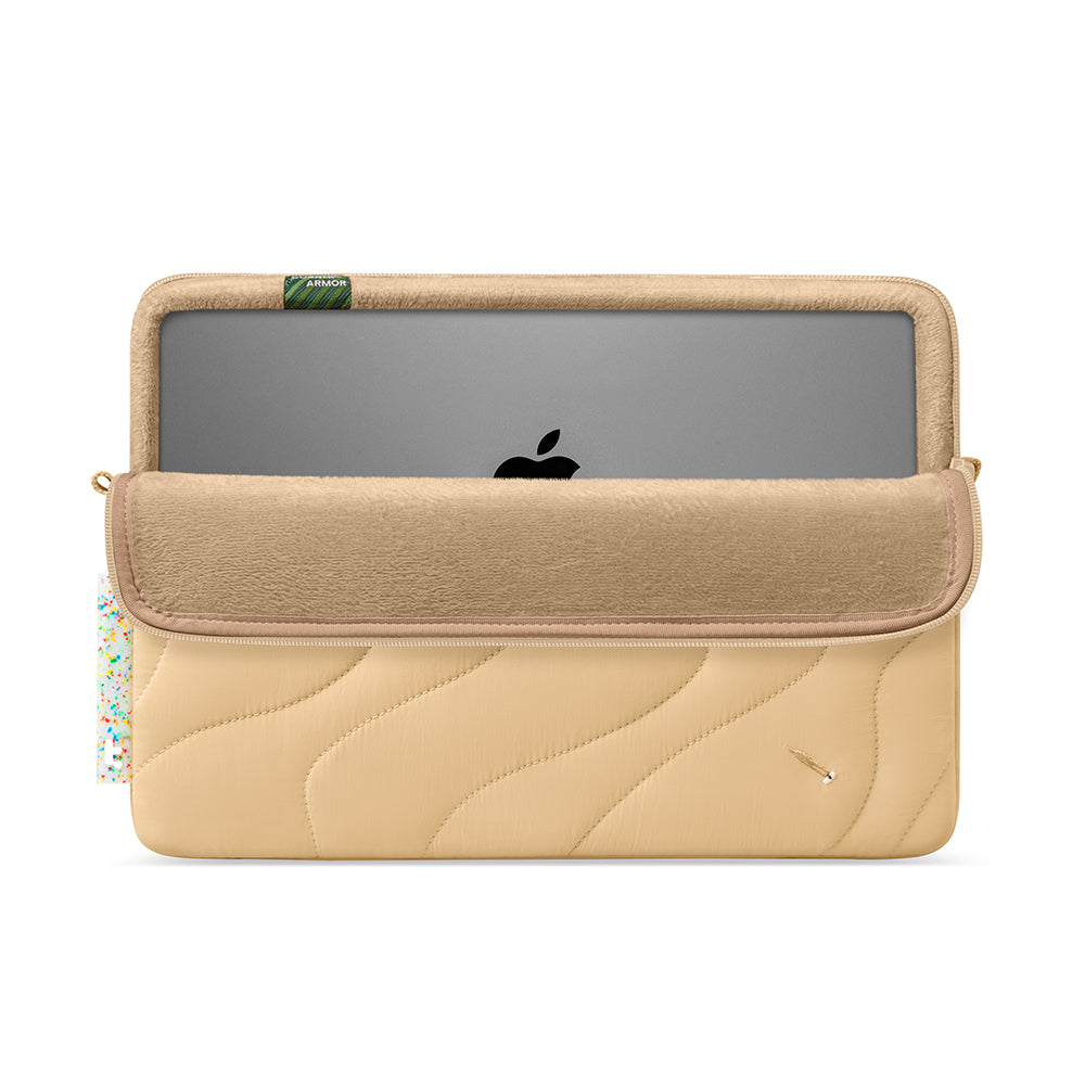 Tomtoc Terra Case for 14-inch Laptop, Cream