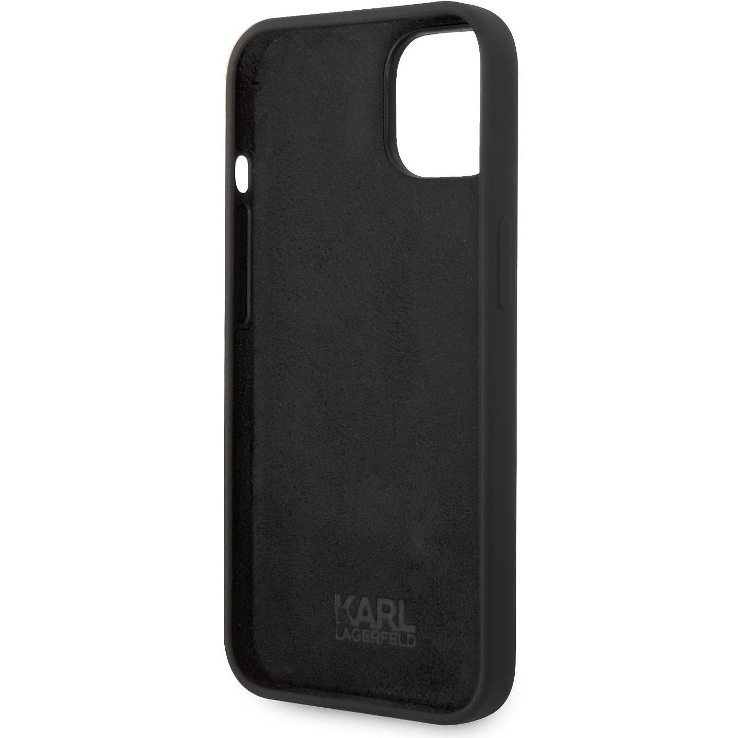 Case for Apple iPhone 14 Plus, Karl Lagerfeld, Silicone Body Choupette, Black