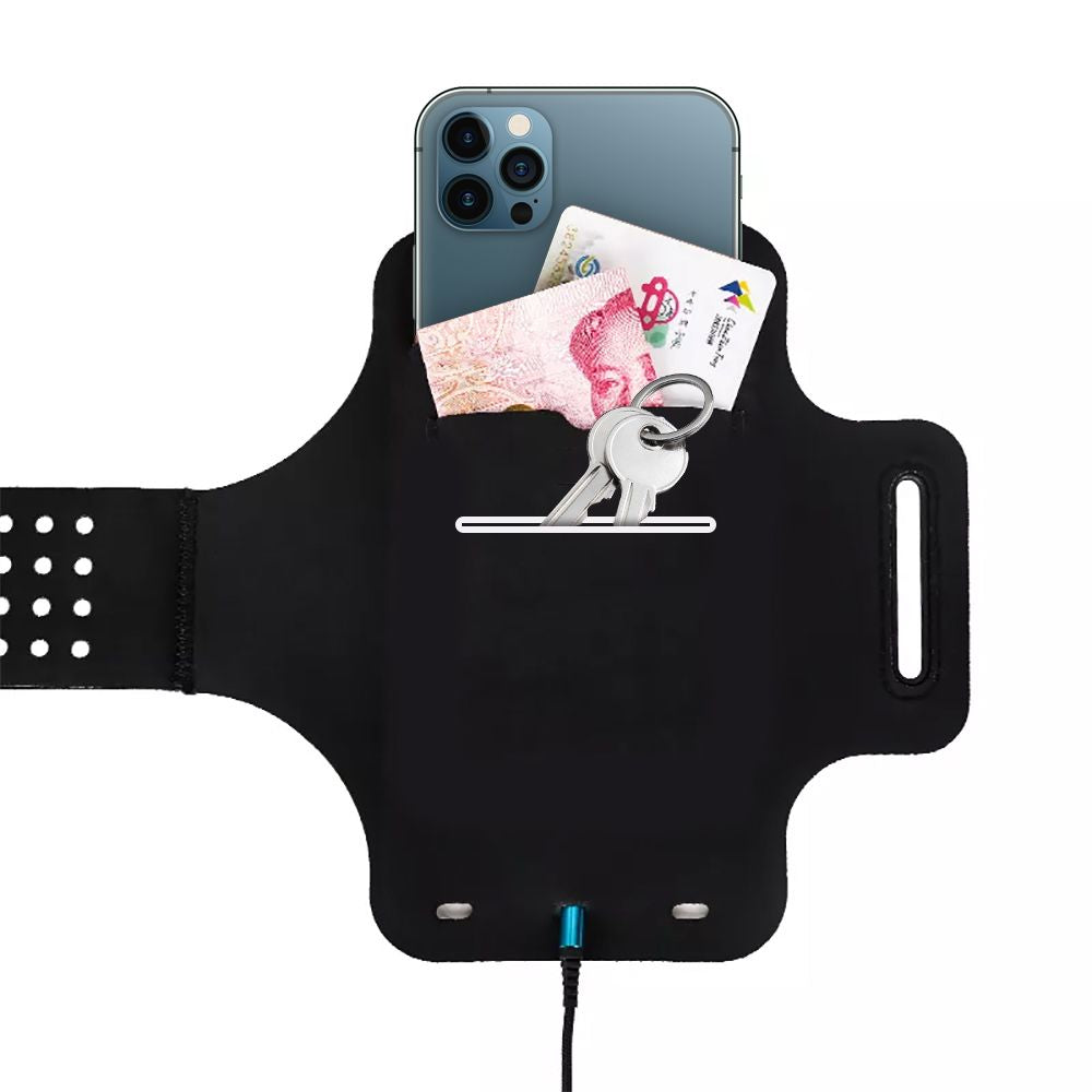 Universal Phone Case max. 6.5inch, Techsuit, Sports TH10, Black