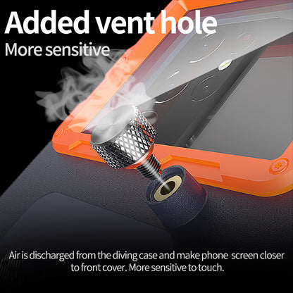 Universal Waterproof Case for Phone max. 6.8inch, ShellBox, Black