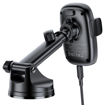 Acefast D49 Wireless Car Charger, 15W, 1.67A, Black