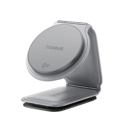 Baseus PrimeTrip C02 Wireless Car Charger, 15W, 1.67A, Gray C40169003831-00