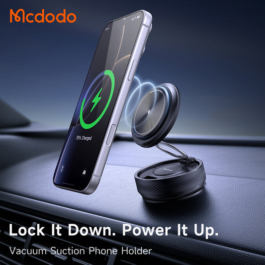 McDodo CH-8610 Wireless Car Charger, 15W, 1.67A, Black