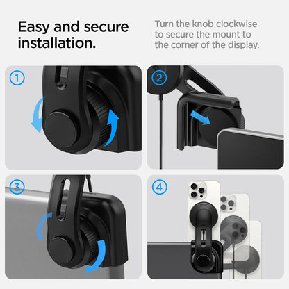 Spigen Wireless Car Charger for Tesla Navigation, 15W, 1.67A, Black ACP07870