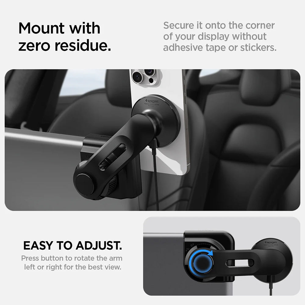 Spigen Wireless Car Charger for Tesla Navigation, 15W, 1.67A, Black ACP07870