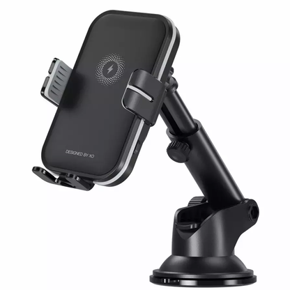 XO Design WX027 Wireless Car Charger, 15W, 1.67A, Black