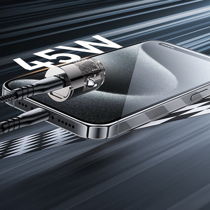 Yesido Y67 Car Charger, 45W, 3A, 1 x USB-C, Black