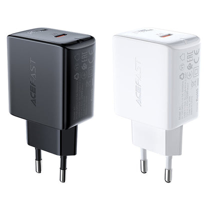 Acefast A1 Network Charger, 20W, 3A, 1 x USB-C, Black
