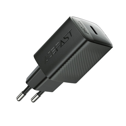 Acefast A104 Network Charger, 25W, 3A, 1 x USB-C, Black