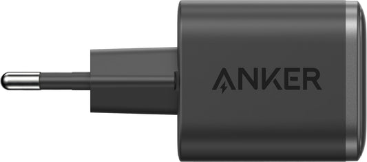 Anker Nano Display Wall Charger, 45W, 3A, 1 x USB-C, Black A121DG11
