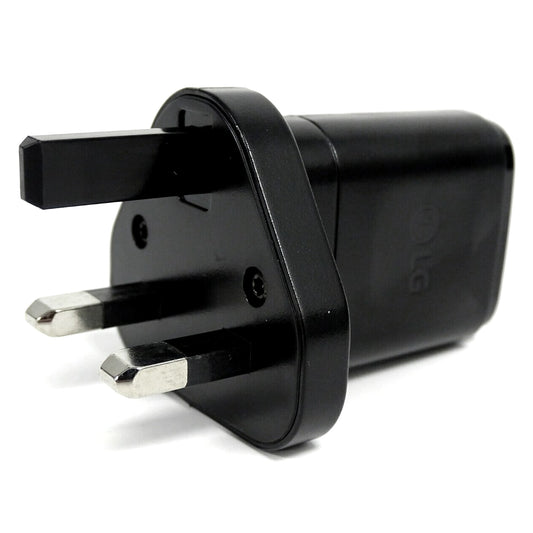 LG UK Wall Charger, 6W, 1.2A, 1 x USB-A, Black MCS-01UR
