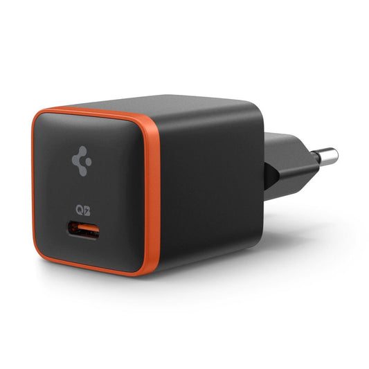 Spigen EE301EU Essential Wall Charger, 30W, 3A, 1 x USB-C, Black ACH08448