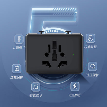 Techsuit HHT203A Travel Network Charger, 20W, 3A, 2 x USB-A - 2 x USB-C, White