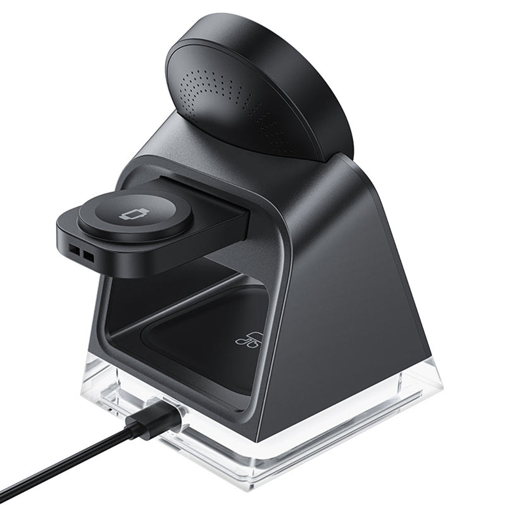 Acefast E17 3in1 Wireless Network Charger, 15W, 1.67A, Black