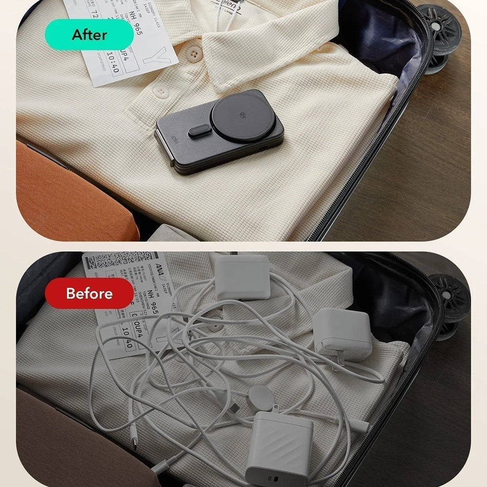 ESR CryoBoost 3in1 Wireless Network Charger, 25W, Black