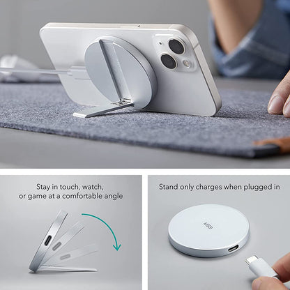 ESR HaloLock Wireless Network Charger, 15W, 1.67A, White