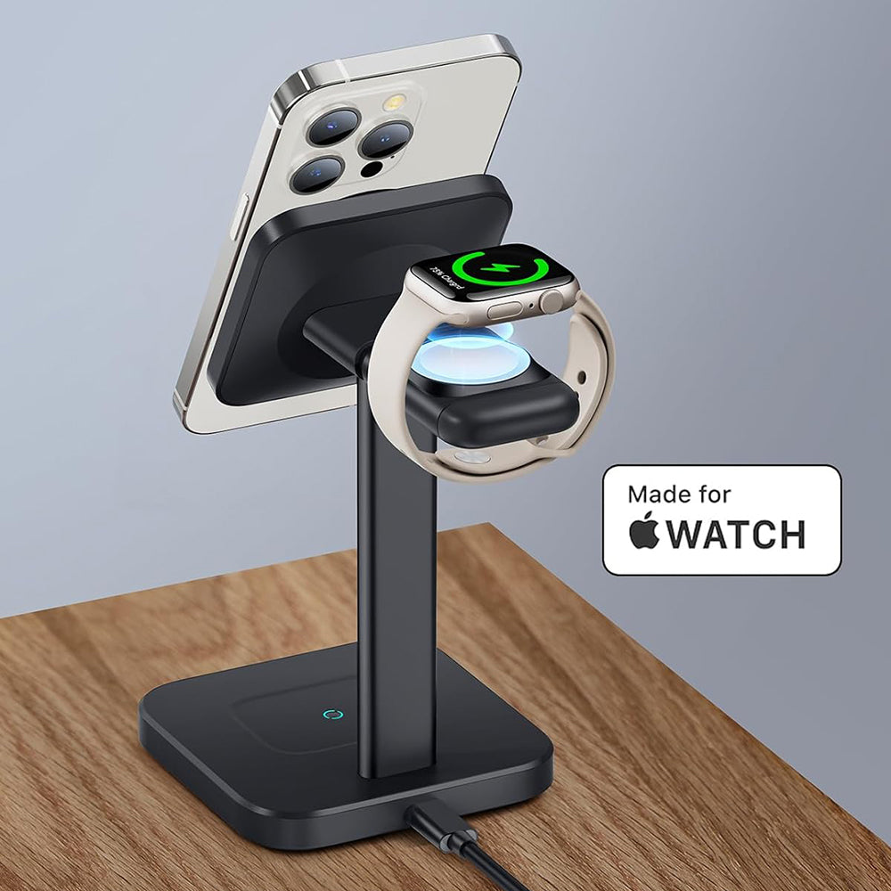 ESR HaloLock 3in1 Wireless Network Charger, 15W, 1.67A, Black