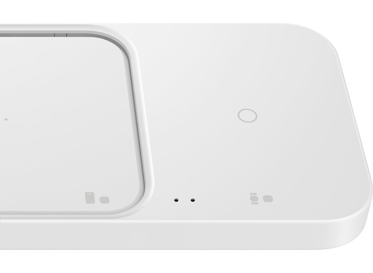 Samsung Duo Wireless Network Charger, 15W, 1.67A, White, Refurbished EP-P5400TWEGEU