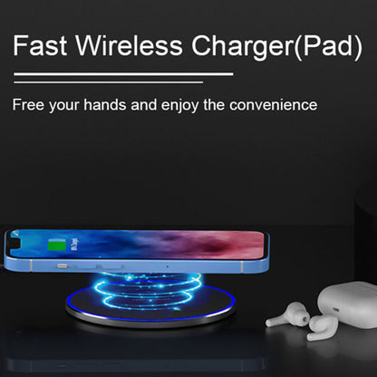 Techsuit CHWR031 Premium Wireless Network Charger, 15W, 1.67A, Black