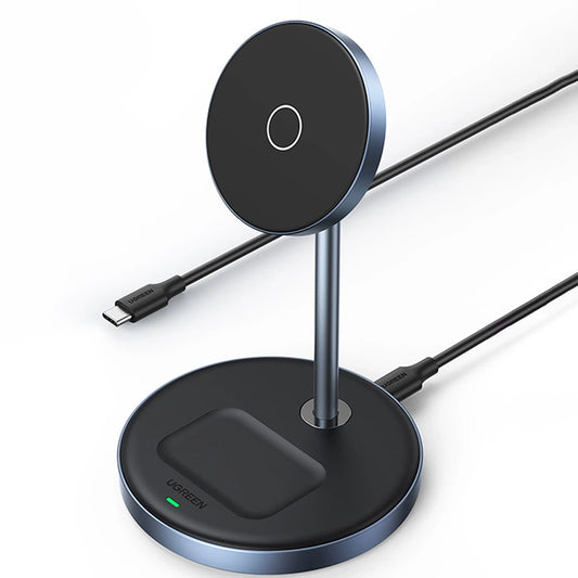 UGREEN CD317 2in1 Wireless Network Charger, 20W, 1.67A, Black