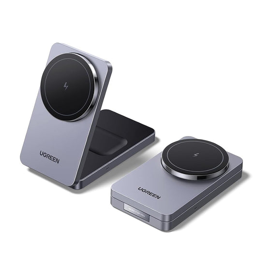 UGREEN W528 2in1 Wireless Network Charger, 20W, 1.67A, Black