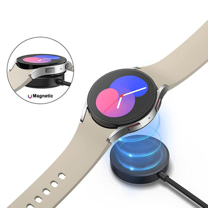 Techsuit TSC11 Wireless Charger for Samsung Galaxy Watch Series, USB-A, Black