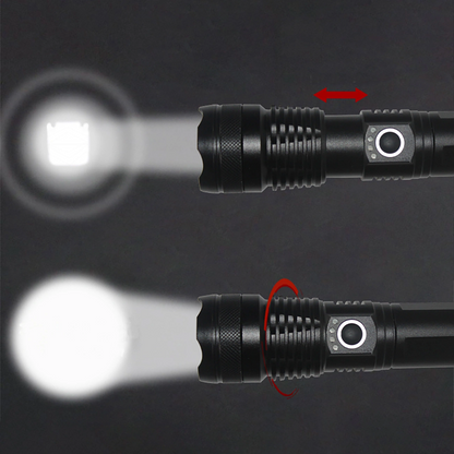 LED Flashlight WZK WLT-15W, 1500lm, IP65