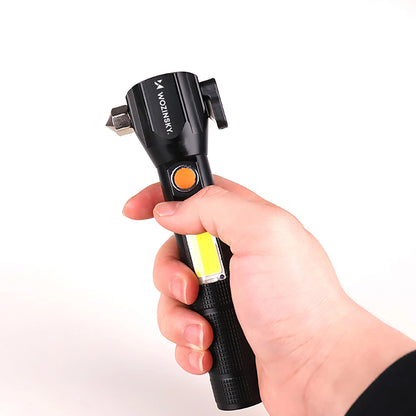 LED Flashlight WZK WLR-31 3in1, 5W, 500lm