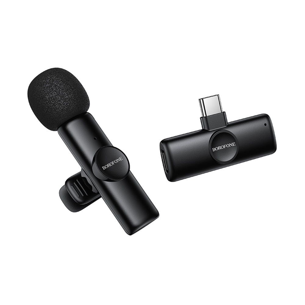 Borofone BFK16 Winner Lavalier, USB-C, Black