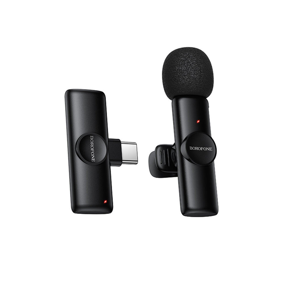 Borofone BFK16 Winner Lavalier, USB-C, Black