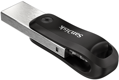 SanDisk iXpand Go External Memory USB-A 3.0 / Lightning, 64Gb SDIX60N-064G-GN6NN