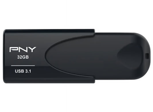 External USB-A 3.1 Memory PNY Attache 4, 32Gb FD32GATT431KK-EF