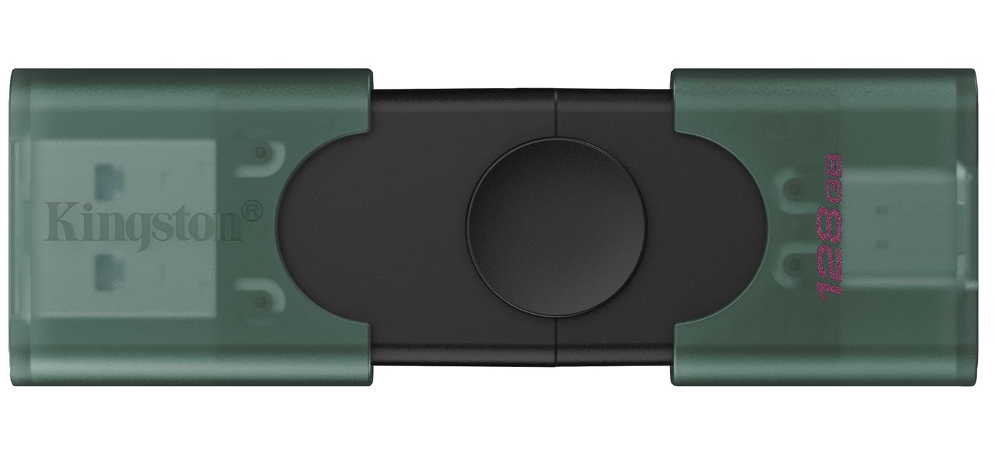 External Memory USB-A 3.2 / USB-C Kingston Duo, 128Gb DTDEG2/128GB
