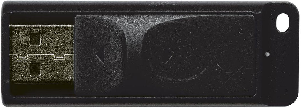 External USB-A Verbatim PenDrive Slider Memory, 32Gb