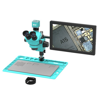 Microscope with Monitor and Camera RF4 RF-7050TVD2 + 4KC1PRO + M156
