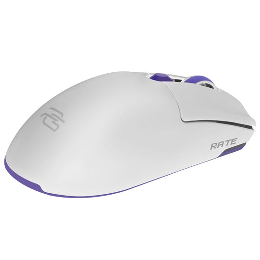 Proove Rate Special Edition Wireless Gaming Mouse, 800DPI - 12000DPI, White CMRTWRS03002