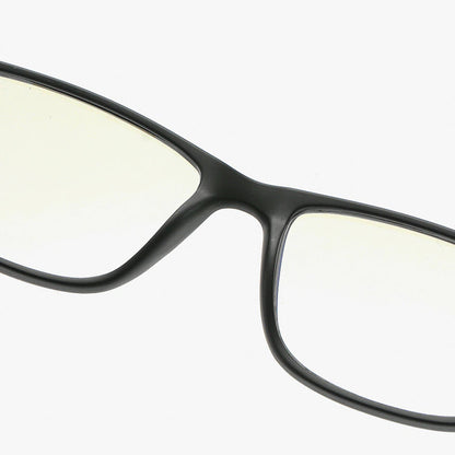Men's Techsuit F2388 Computer Glasses, Anti-Blue Light, Black