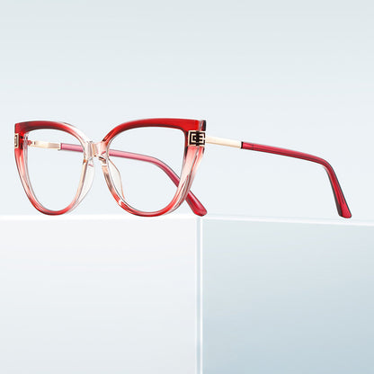 Techsuit 2259 Women's Computer Glasses, Anti-Blue Light, Brown