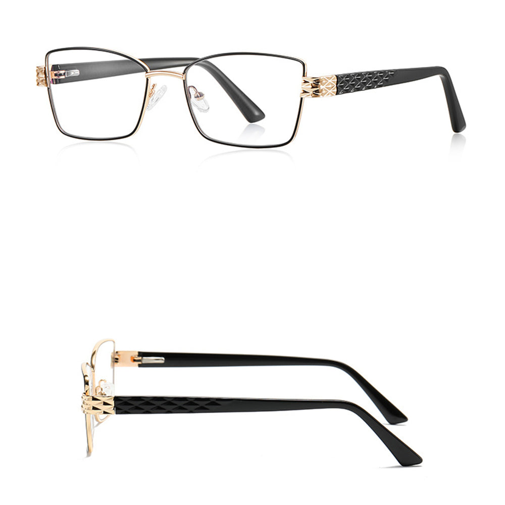 Women's Computer Glasses Techsuit 3171, Anti-Blue Light, Black